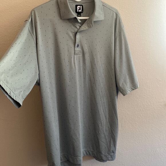 Footjoy Golf Shirt , Grey , size Xl - Picture 1 of 8